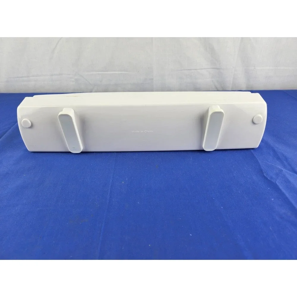 WRAPTASTIC DISPENSER‎ PULL PRESS WRAP FOOD Plastic Wrap Organizer White
